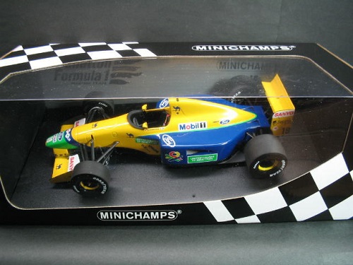 Benetton Ford B191B Michael Schumacher 1992 Minichamps 1/18