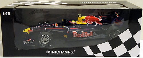 Red Bull Renault RB6 Mark Webber 2010 Minichamps 1/18