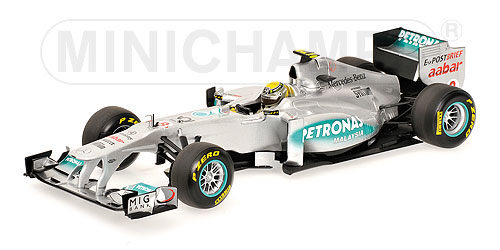 Mercedes W02 Nico Rosberg 2011 Minichamps 1/18