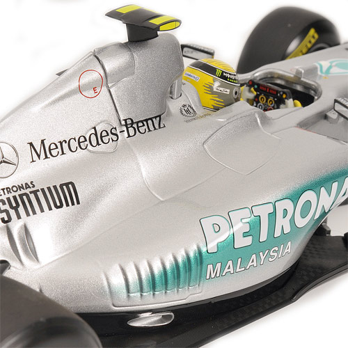 Mercedes W02 Nico Rosberg 2011 Minichamps 1/18