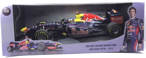 Red Bull Renault RB8 Sebastien Vettel 2012 Minichamps 1/18