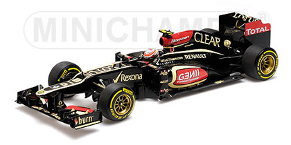 Lotus Renault E21 Romain Grosjean  2013 Minichamps 1/18