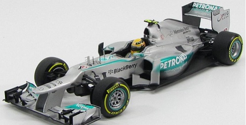 Mercedes Showcar Lewis Hamilton 2013 Minichamps 1/18