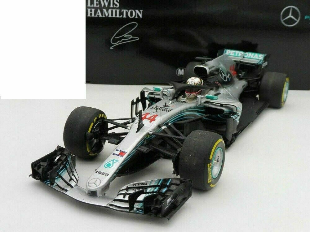 Mercedes W09 Lewis Hamilton World Champion du Monde 2018 Minichamps 1/18