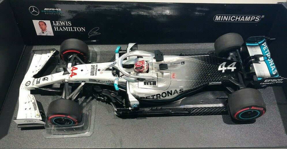 Mercedes W10 Lewis Hamilton GP Allemagne 2019 Minichamps 1/18