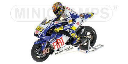 Yamaha YZR M1 V.Rossi Valence 2009 Minichamps 1/12