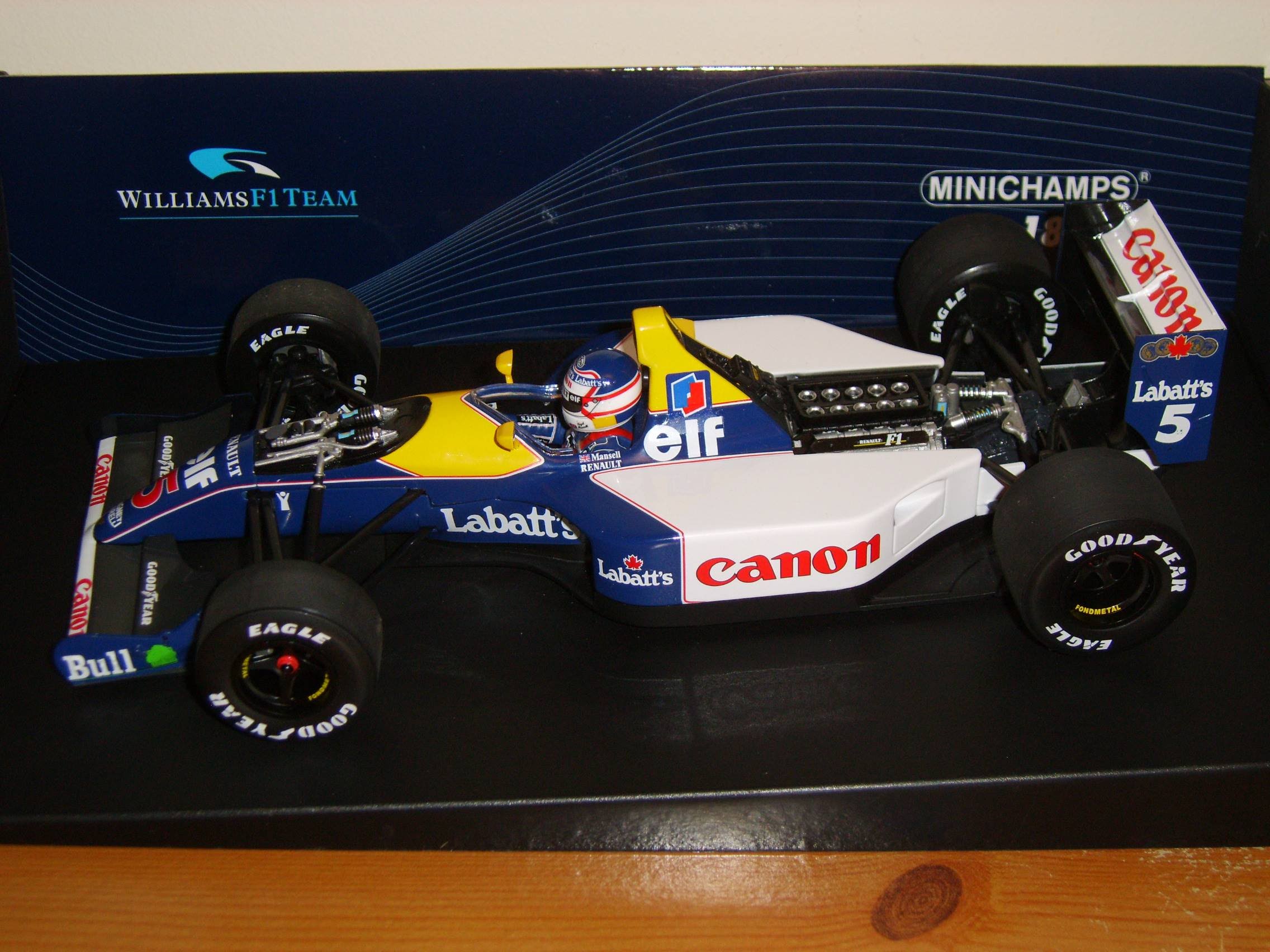 Williams Renault FW14 Nigel Mansell 1991 Minichamps 1/18