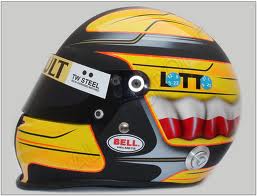 Renault Casque Robert Kubica 2010 Bell Mini Helmet 1/2