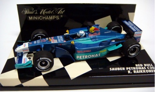 Sauber Petronas C20 Kimi Raikkonen 2001 Minichamps 1/43