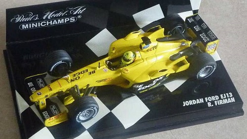 Jordan Ford EJ13 Ralf Firman 2003 Minichamps 1/43