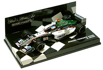 Minardi Cosworth PS04B G.Bruni 2004 Minichamps 1/43