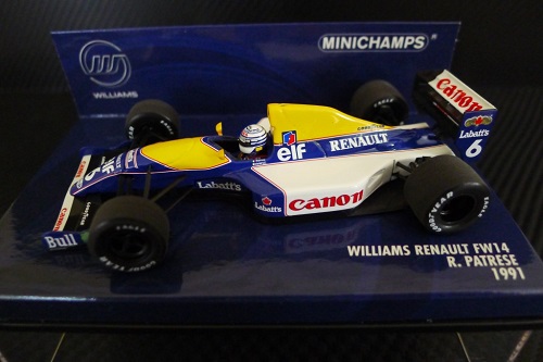 Williams Renault FW14 Riccardo Patrese 1991 Minichamps 1/43