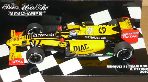 Renault R30 Vitaly Petrov 2010 Minichamps 1/43