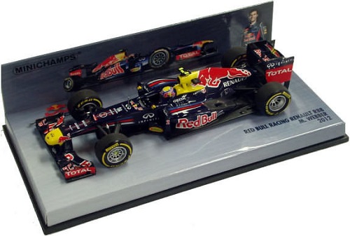 Red Bull Renault RB8 Mark Webber 2012 Minichamps 1/43