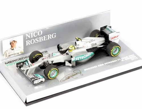 Mercedes W03 Nico Rosberg 2012 Minichamps 1/43