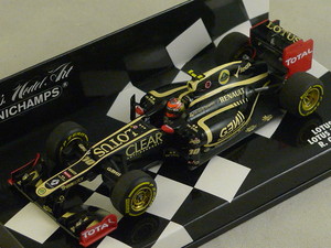 Lotus Renault E20 Romain Grosjean  2012 Minichamps 1/43