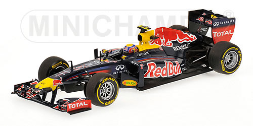 Red Bull Renault Showcar Mark Webber 2012 Minichamps 1/43