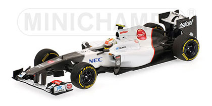 Sauber Ferrari Showcar Sergio Perez 2012 Minichamps 1/43