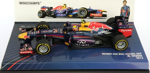 Red Bull Renault RB9 Mark Webber 2013 Minichamps 1/43