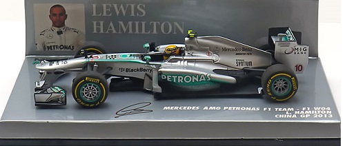 Mercedes W04 Lewis Hamilton 2013 Minichamps 1/43