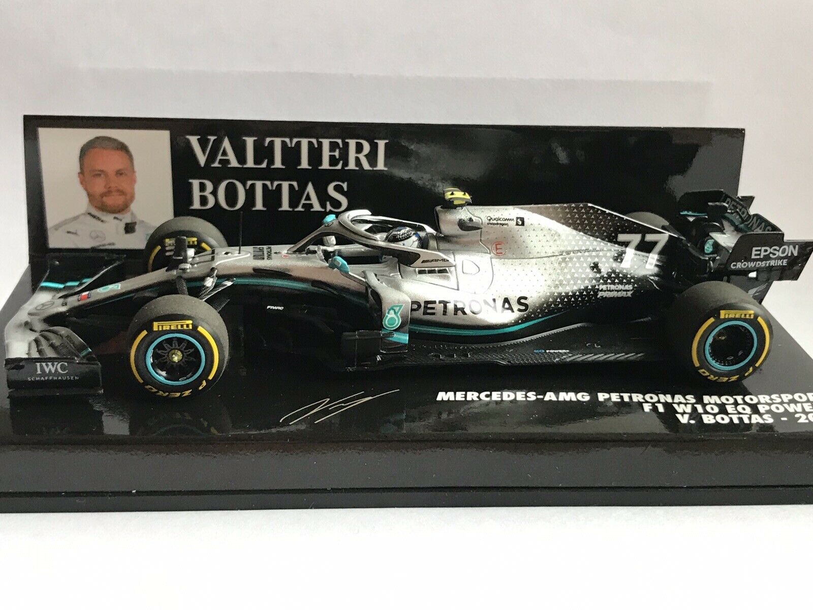 Mercedes W10 Valtteri Bottas 2019 Minichamps 1/43