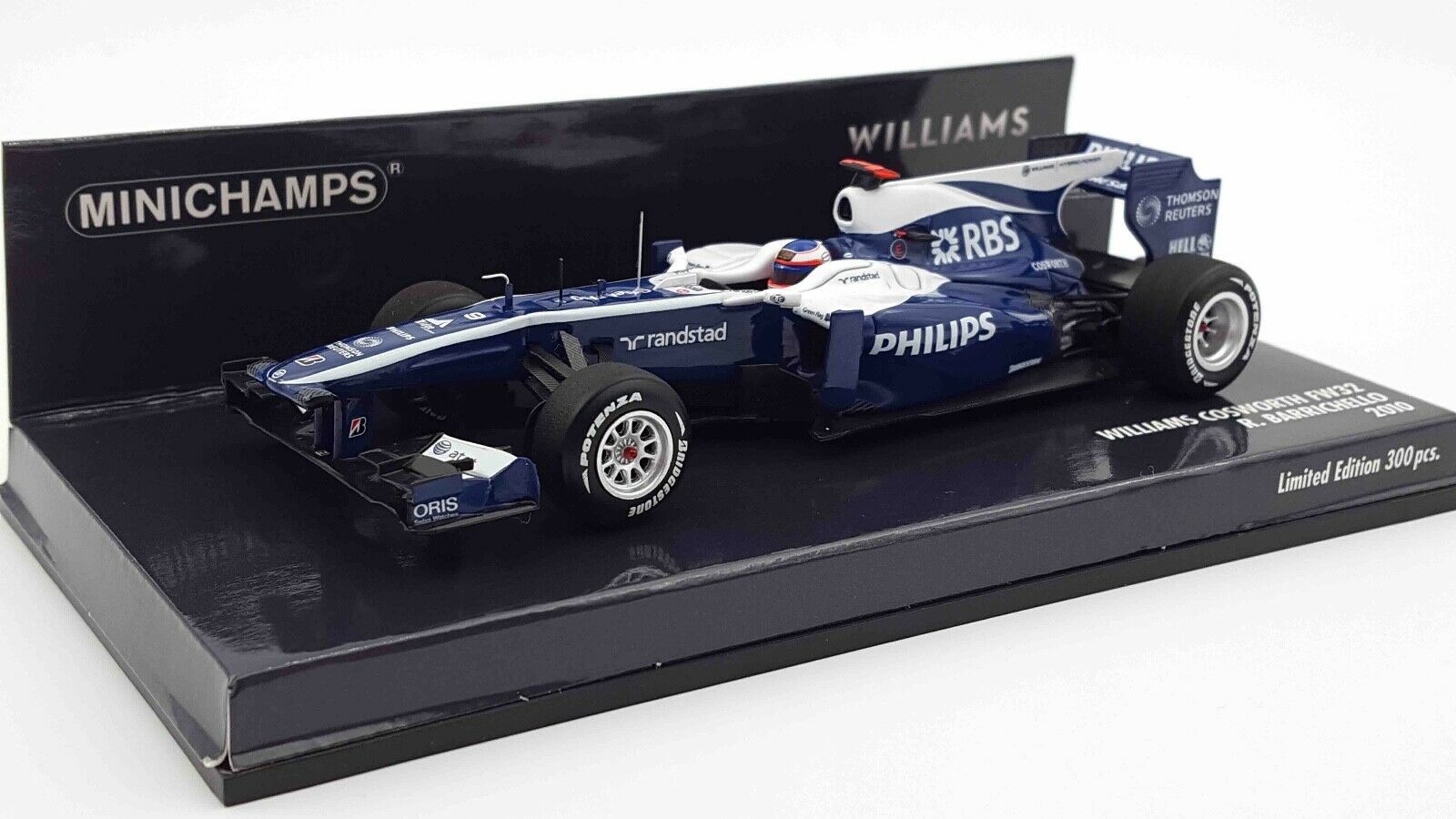 Williams Cosworth FW32 Rubens Barrichello 2010 Minichamps 1/43