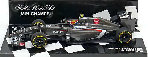 SAUBER C33 Ferrari Esteban Gutierrez 2014 Minichamps 1/43