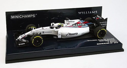 Williams Mercedes FW37 n°19 GP F1 Australie 2015 Felipe Massa Minichamps 1/43