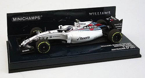 Williams Mercedes FW37 n°77 GP F1 Australie 2015 Valterri Bottas Minichamps 1/43