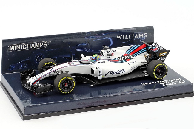 Williams Mercedes FW40 n°19  Felipe Massa 2017 Minichamps 1/43
