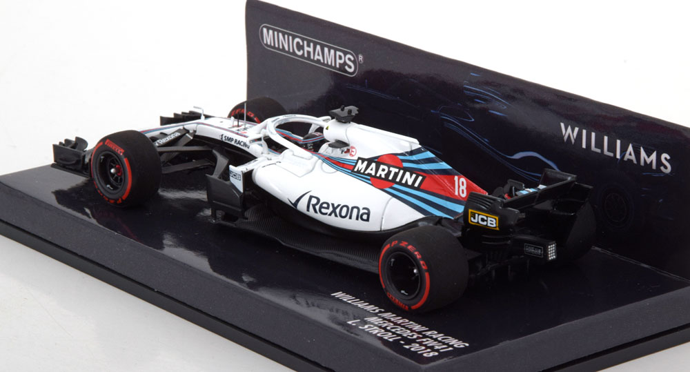 Williams Mercedes FW41 n°18  Lance Stroll 2018 Minichamps 1/43