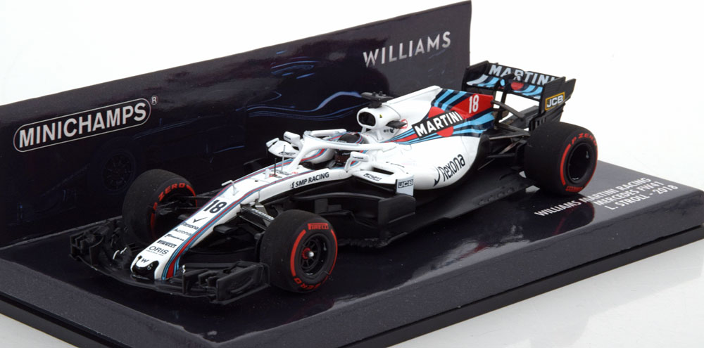 Williams Mercedes FW41 n°18  Lance Stroll 2018 Minichamps 1/43