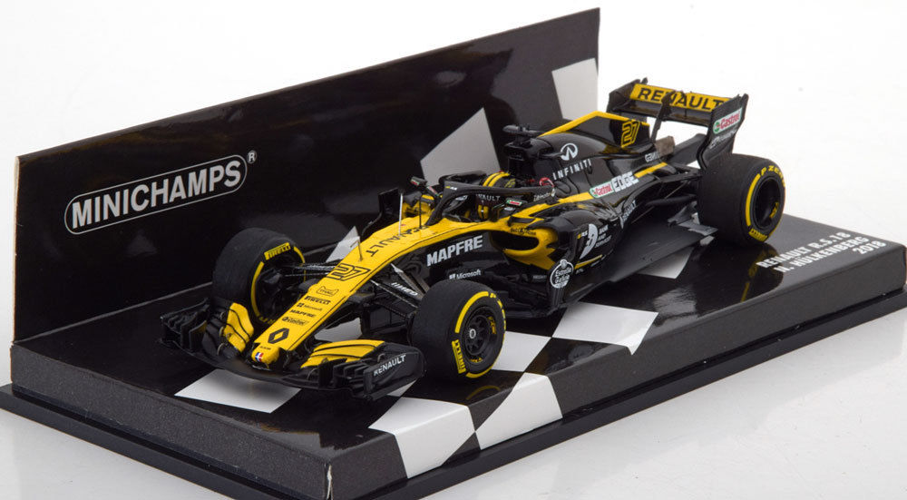 Renault RS18 n°27 Nico Hulkenberg 2018 Minichamps  1/43