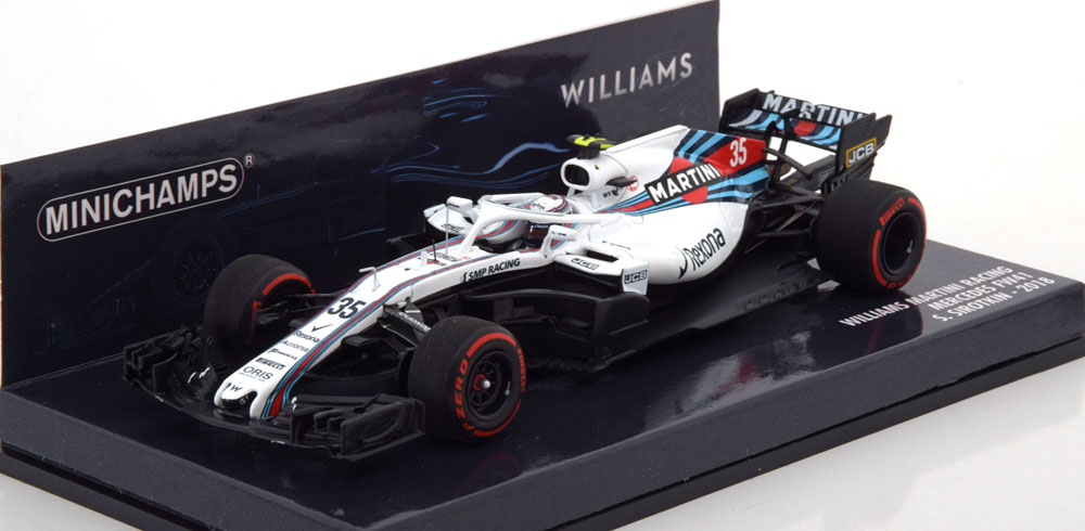 Williams Mercedes FW41 n°35  Serguei Sirotkin 2018 Minichamps 1/43