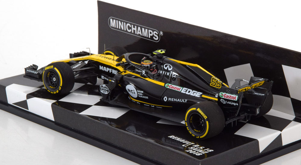 Renault RS18 n°55 Carlos Sainz 2018 Minichamps  1/43