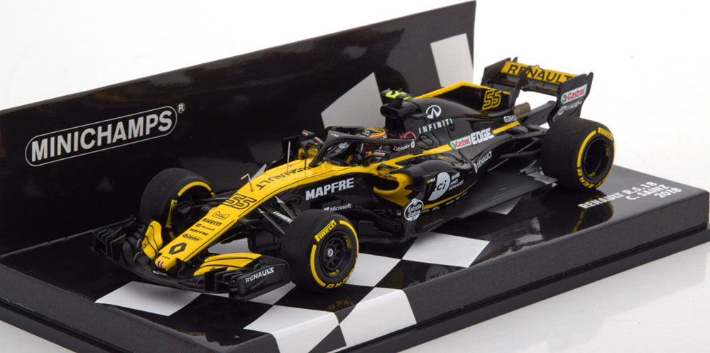 Renault RS18 n°55 Carlos Sainz 2018 Minichamps  1/43