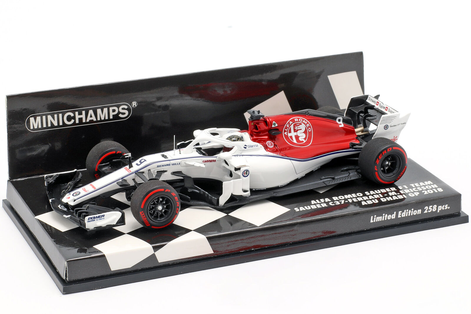 Sauber Ferrari C37 Markus Ericsson 2018 Minichamps 1/43