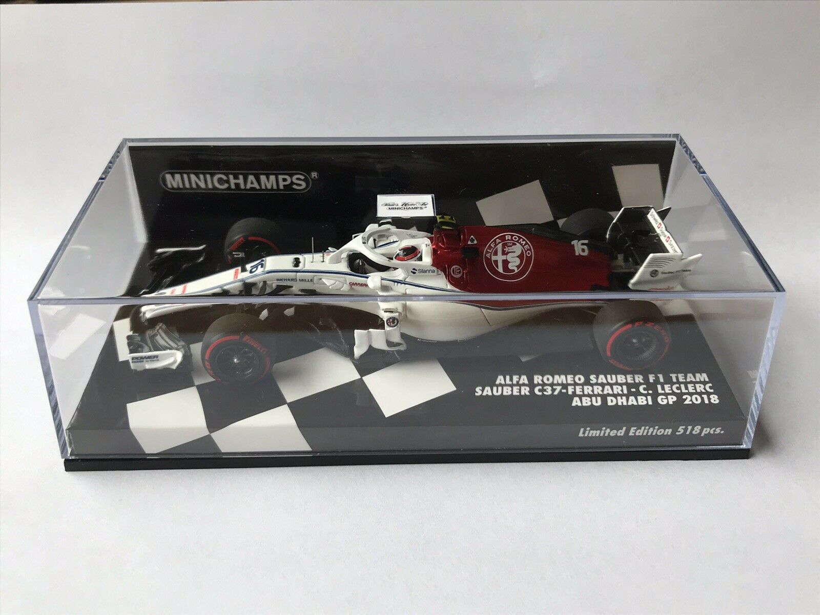 Sauber Ferrari C37 Charles Leclerc 2018 Minichamps 1/43