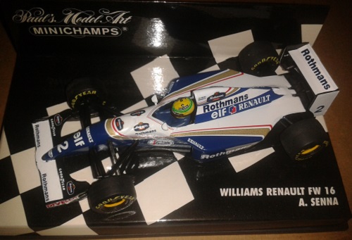 Williams Renault Rothmans FW16 Ayrton Senna 1994 Minichamps 1/43