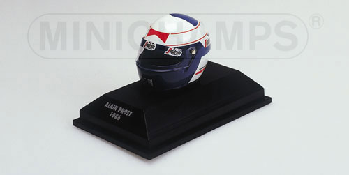 Casque Alain Prost 1986 Minichamps 1/8