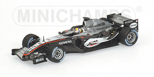 McLaren Mercedes MP4/20 Juan Pablo Montoya 2005 Minichamps 1/43