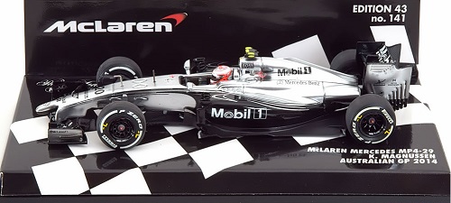 McLaren Mercedes MP4-29 Kevin Magnussen 2014 Minichamps 1/43