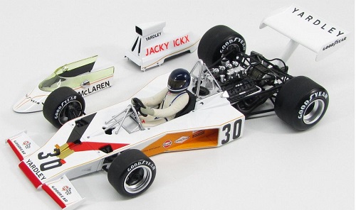 McLaren Ford M23 Jacky Ickx GP Allemagne 1973 Minichamps 1/18