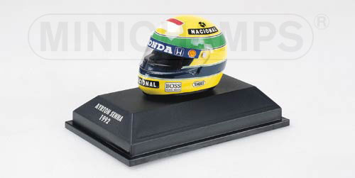 Casque Ayrton Senna 1992 Minichamps 1/8