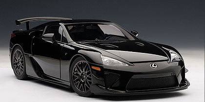 LEXUS LFA 2011 Noire Edition Nurburgring - 1/18