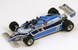 LIGIER JS17 n°26 1er GP F1 Canada 1981 Jacques Laffite Spark 1/43