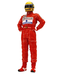 McLaren Honda  Ayrton Senna Figurine Mains sur les hanches True Scale Miniature 1/43