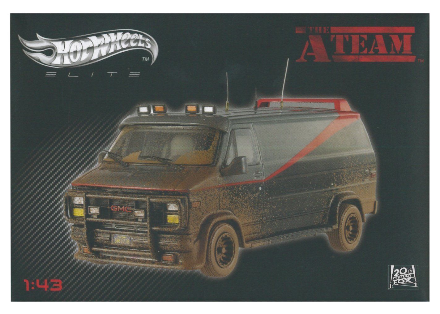 Van GMC A Team Agence Tous Risques Hotwheels 1/43