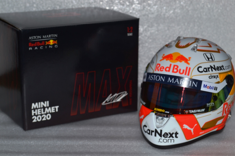 Red Bull Honda Casque Max Verstappen 2020 Mini Helmet 1/2
