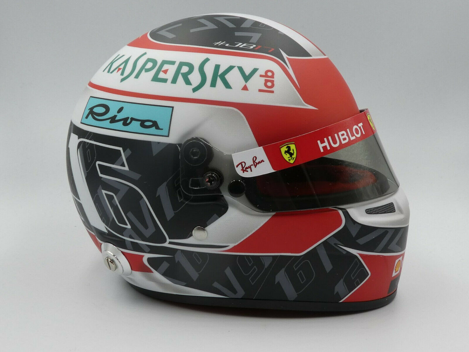Mclaren Mcl32 Casque Fernando Alonso 2017 Mini Helmet 1 2
